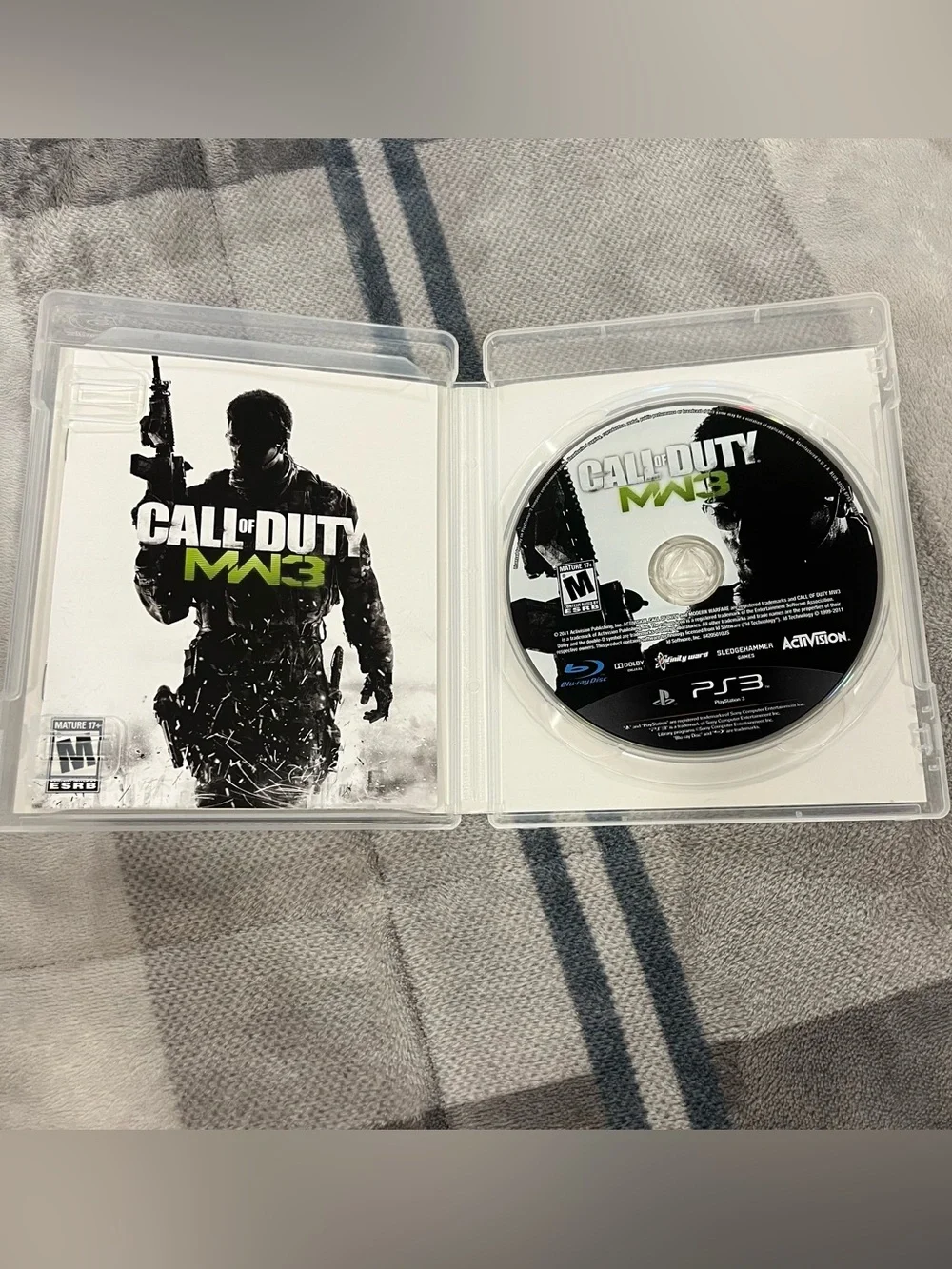 Call of Duty Modern Warfare 3 MW3 PS3 PlayStation 3 Complete CIB Untested
